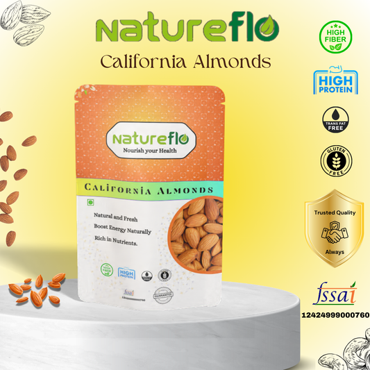 Natureflo Almonds -150 gms